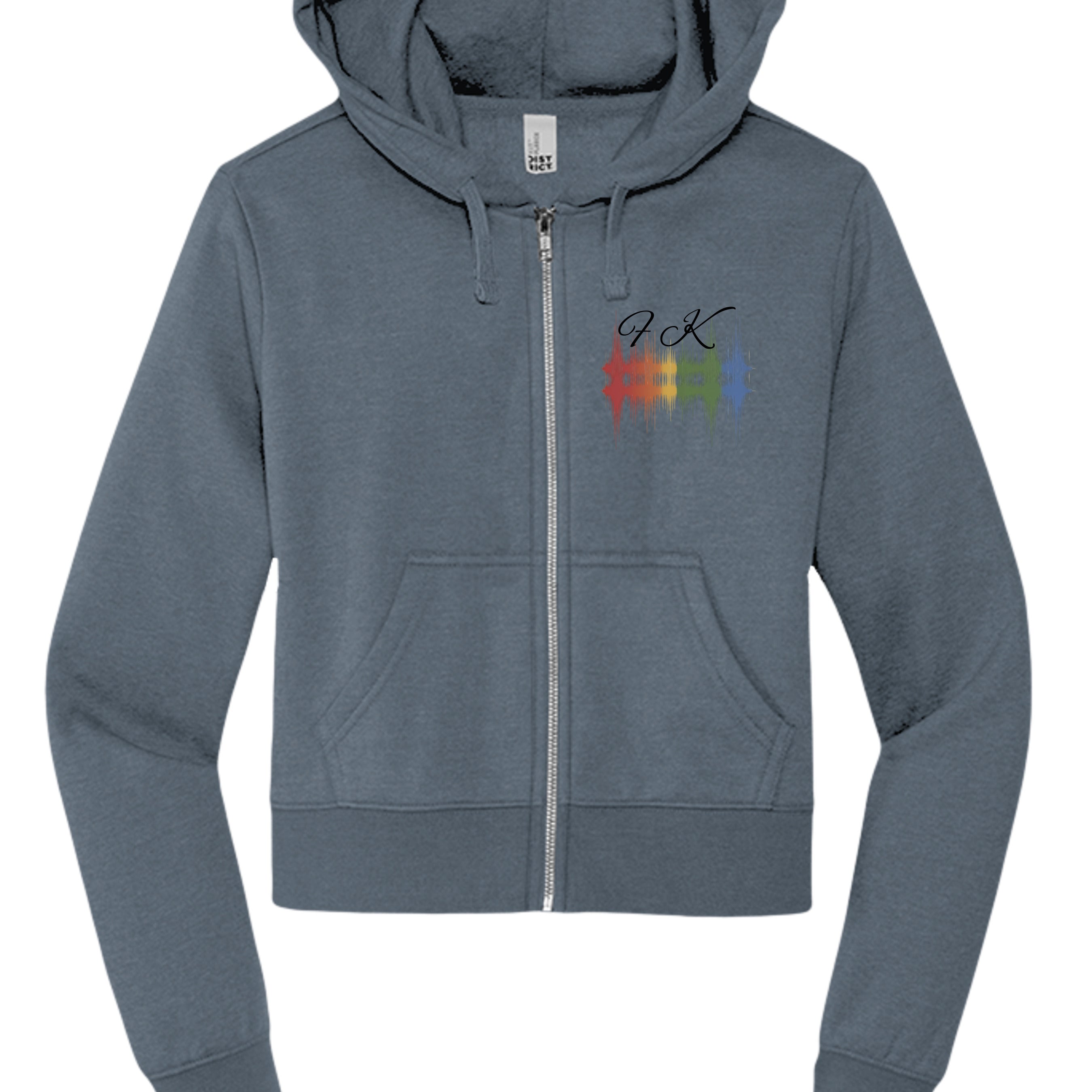Flint Blue Heather - DT6103 - FRONT